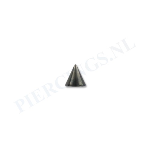 Spike 1.6 mm zwart 5 mm