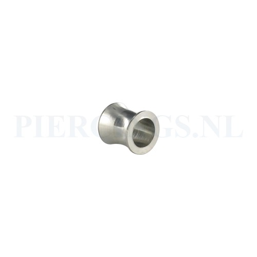 Tunnel double flared 8 mm 8 mm